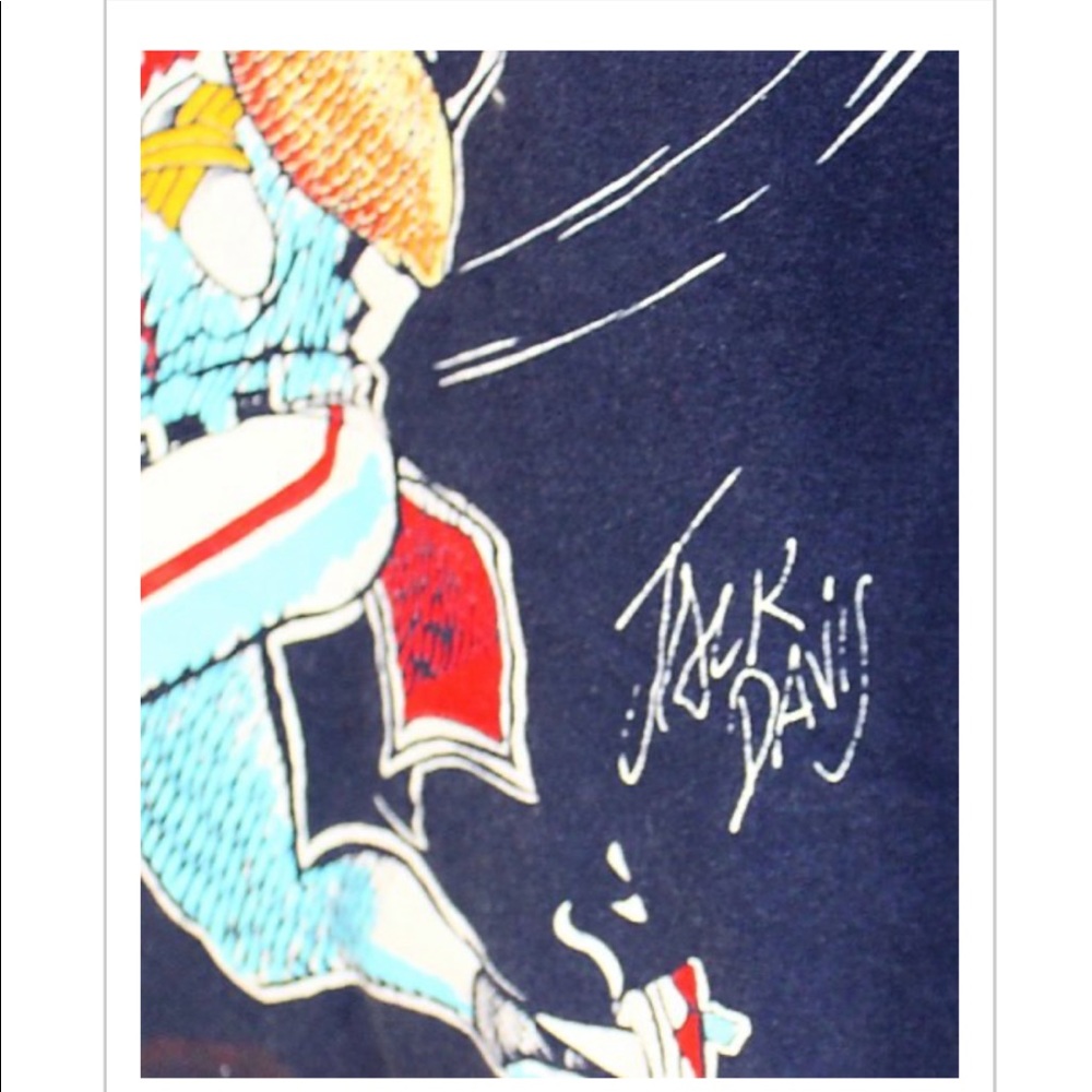 Vintage jack davis Atlanta Braves TShirt - Picture 4 of 5